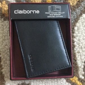 NWT Liz Claiborne Leather Wallet